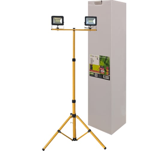 Прожектор FL-LED Light-PAD STAND 2x20W Grey 4200К 4000Лм 2x20Вт AC220-240В 70-164x60x60см 2600г-2 x На стойке 616524