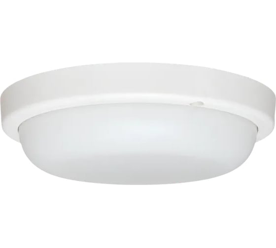 Светильник светодиодный EKF ЖКХ, круг, ДПО-1004, 15Вт, 6500K, IP65, LUMA BKL-1004-R-15-6500