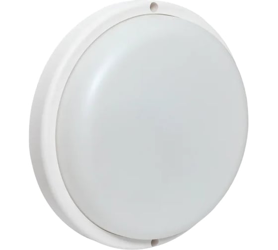Светильник светодиодный EKF ЖКХ, круг, ДПО-1005, 18Вт, 6500K, IP65, LUMA BKL-1005-R-18-6500