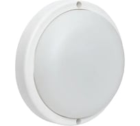 Светильник светодиодный EKF ЖКХ, круг, ДПО-1300, с микроволновым датчиком движения, 12Вт, 6500K, IP65, LUMA BKL-1300DM-R-12-6500