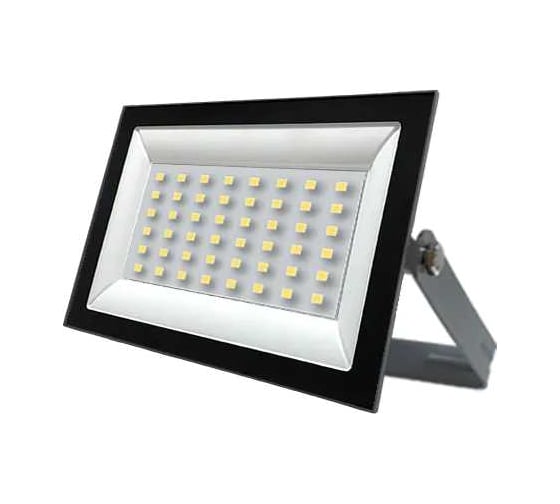 Прожектор FL-LED Light-PAD 50W Grey 4200К 4250Лм 50Вт AC220-240В 145x112x30мм 270г 602732 1