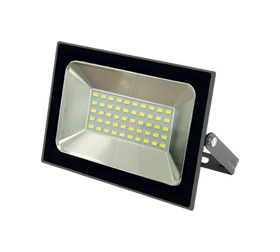 Прожектор FL-LED Light-PAD 50W Grey 4200К 5000Лм 50Вт AC220-240В 145x112x30мм 270г 616074 1
