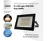 Прожектор FL-LED Light-PAD 50W Grey 4200К 5000Лм 50Вт AC220-240В 145x112x30мм 270г 616074 2