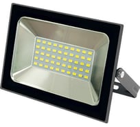 Прожектор FL-LED Light-PAD 50W Grey 6400К 5000Лм 50Вт AC220-240В 145x112x30мм 270г 616098