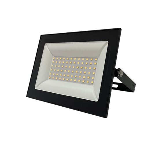 Прожектор FL-LED Light-PAD 70W Black 6400К 7000Лм 70Вт AC220-240В 200x140x30мм 470г 616142 1
