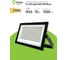 Прожектор FL-LED Light-PAD 70W Black 2700К 7000Лм 70Вт AC220-240В 200x140x30мм 470г 616104 2