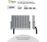 Прожектор FL-LED Light-PAD 70W Grey 4200К 7000Лм 70Вт AC220-240В 200x140x30мм 470г 616135 3