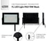 Прожектор FL-LED Light-PAD 70W Black 4200К 5950Лм 70Вт AC220-240В 200x140x30мм 470г 607935 4