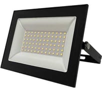 Прожектор FL-LED Light-PAD 70W Black 6400К 5950Лм 70Вт AC220-240В 200x140x30мм 470г 607942