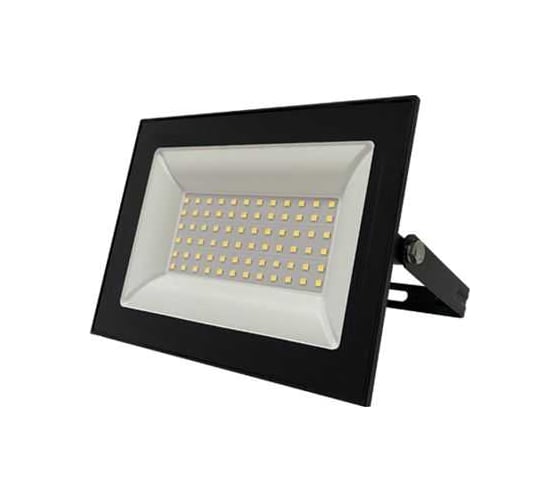 Прожектор FL-LED Light-PAD 70W Black 6400К 5950Лм 70Вт AC220-240В 200x140x30мм 470г 607942