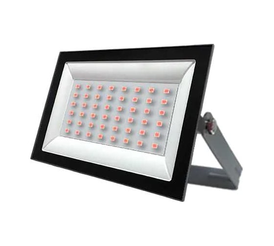 Прожектор FL-LED Light-PAD 50W RED Grey AC220-240В 147x103x30мм 612540 1