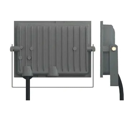 Прожектор FL-LED Light-PAD 50W YELLOW Grey AC220-240В 147x103x30мм 612571