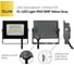 Прожектор FL-LED Light-PAD 50W YELLOW Grey AC220-240В 147x103x30мм 612571 5