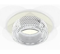 Светильник точечный De Fran GU10, белый+ прозрачный, БЕЛОНА, FT9411 WH