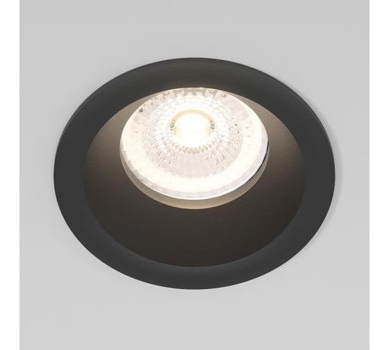 Светильник встраиваемый Elektrostandard 25061/01 GU10, черный, IP44 a070143 1
