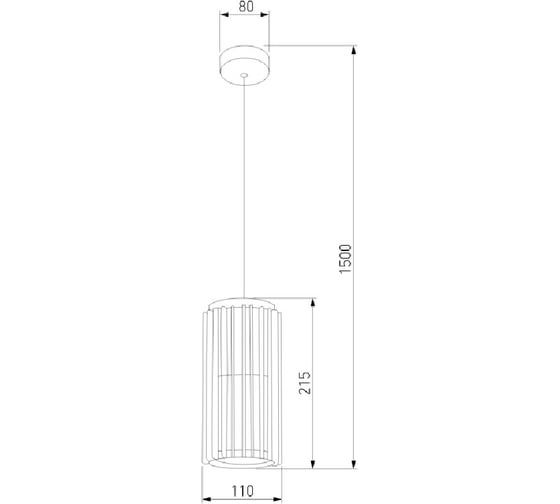 Светильник садово-парковый Elektrostandard Entero 35189/H черный a070267