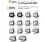 Прожектор FL-LED Light-PAD 250W Grey 4200К 25000Лм 250Вт AC220-240В 370x270x38мм 1910г 616296 5