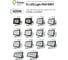 Прожектор FL-LED Light-PAD 250W Grey 4200К 25000Лм 250Вт AC220-240В 370x270x38мм 1910г 616296 9