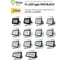 Прожектор FL-LED Light-PAD 400W Black 2700К 40000Лм 400Вт AC220-240В 400x282x40мм 2300г 616357 9