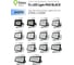 Прожектор FL-LED Light-PAD 400W Black 6400К 40000Лм 400Вт AC220-240В 400x282x40мм 2300г 616395 5