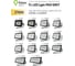Прожектор FL-LED Light-PAD 500W Grey 2700К 50000Лм 500Вт AC220-240В 490x338x42мм 3000г 616425 9