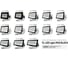 Прожектор FL-LED Light-PAD 50W Black 4200К 4250Лм 50Вт AC220-240В 145x112x30мм 270г 607904 6