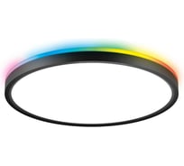 Светильник с пультом Citilux NORMA LED RGB чёрный CL749321