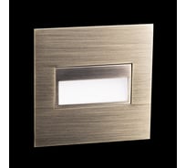 Встраиваемый светильник лестничный Citilux Скалли LED бронза CLD007K3