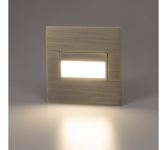 Встраиваемый светильник лестничный Citilux Скалли LED бронза CLD007K3