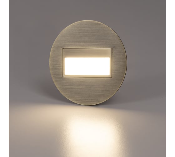Встраиваемый светильник лестничный Citilux Скалли LED бронза CLD007R3