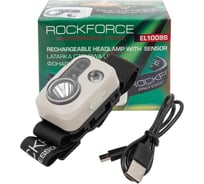 Фонарь светодиодный аккумуляторный Rockforce 1200 мАч, 300 Лм, 5W LED RF-EL1009S(61435)