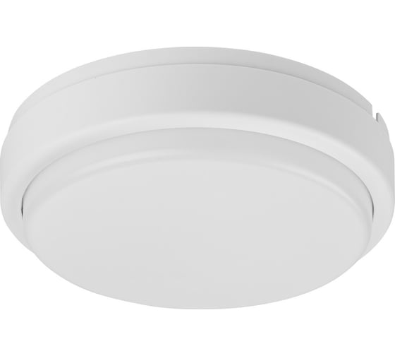 Светодиодный светильник TDM ELECTRIC LED ДПП 2901 18Вт 1580лм 6500К IP65 белый круг 210x54 мм с датчиком Народный SQ0366-0157 1