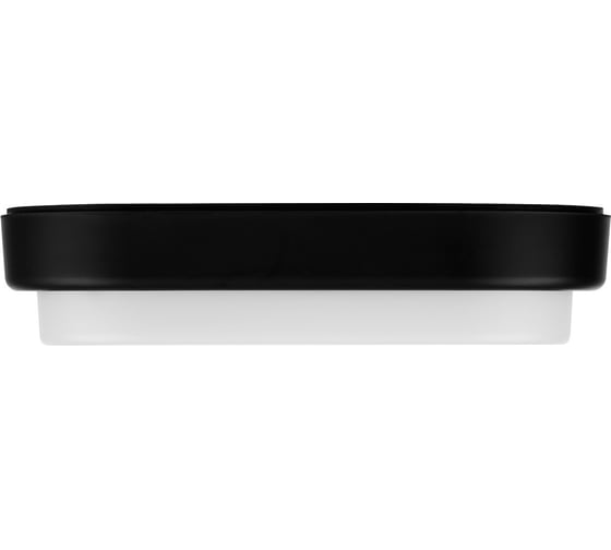 Светодиодный светильник TDM ELECTRIC LED ДПП 2802 12Вт 990лм 6500К IP65 чёрный овал 200x100x46 мм Народный SQ0366-0149