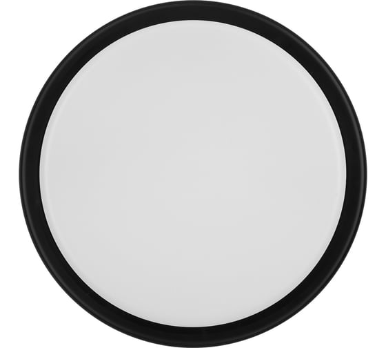 Светодиодный светильник TDM ELECTRIC LED ДПП 2902 12Вт 990лм 6500К IP65 чёрный круг 160x48 мм с датчиком Народный SQ0366-0146