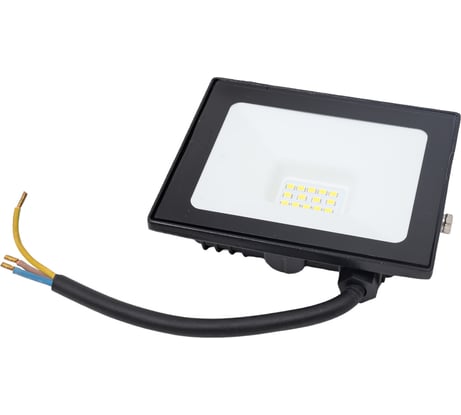 Светодиодный прожектор TDM ELECTRIC СДО-04-020Н 20 Вт, 6500 К, IP65, черный, Народный SQ0336-0261