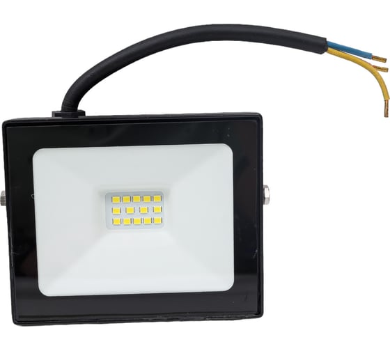 Светодиодный прожектор TDM СДО-04-020Н 20 Вт, 6500 К, IP65, черный, Народный SQ0336-0261