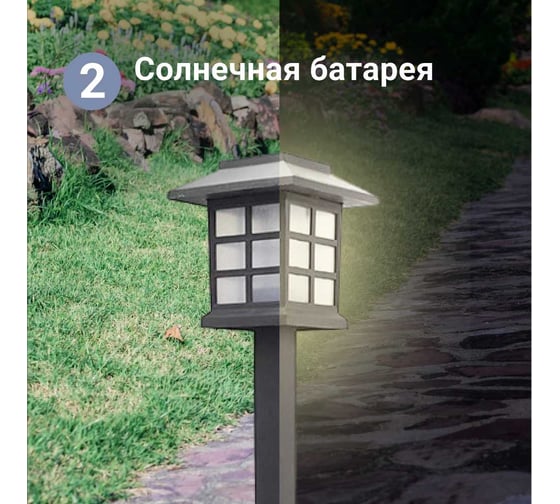 Набор садовых светильников Homium LED Elementary, S03, 2шт, set2gardenLamp03
