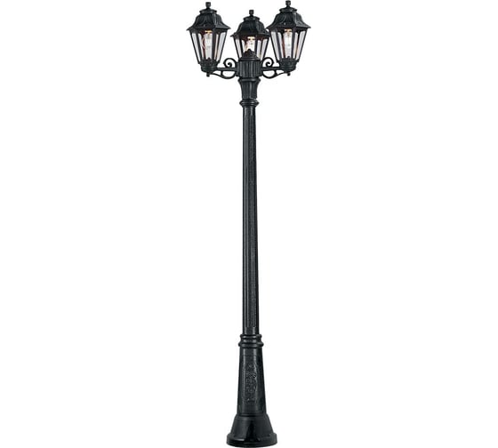 Садово-парковый светильник FUMAGALLI серии ANNA, 3L 3х6W 230V E27 220х560х2090мм черный 11631