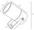 Уличный светильник Arte Lamp A3303AL-1BK 6