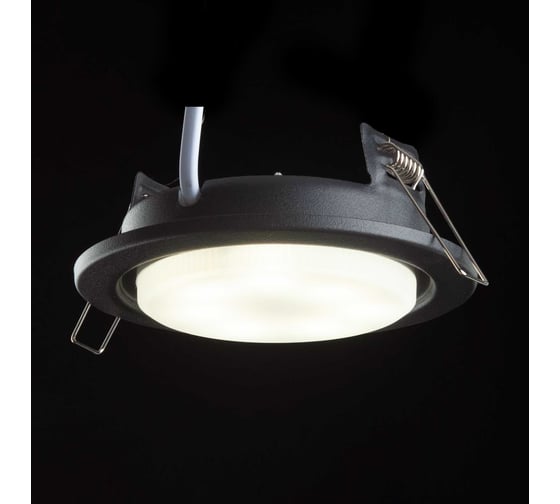Светильник Datts GX53 H4 (38 мм) black matt