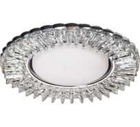 Светильник IMEX GX53+LED 4W 4000K, встраиваемый поликристалл CH/CLEAR IL.0028.2003