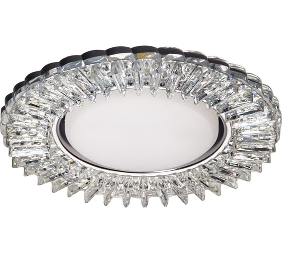 Светильник IMEX GX53+LED 4W 4000K, встраиваемый поликристалл CH/CLEAR IL.0028.2003