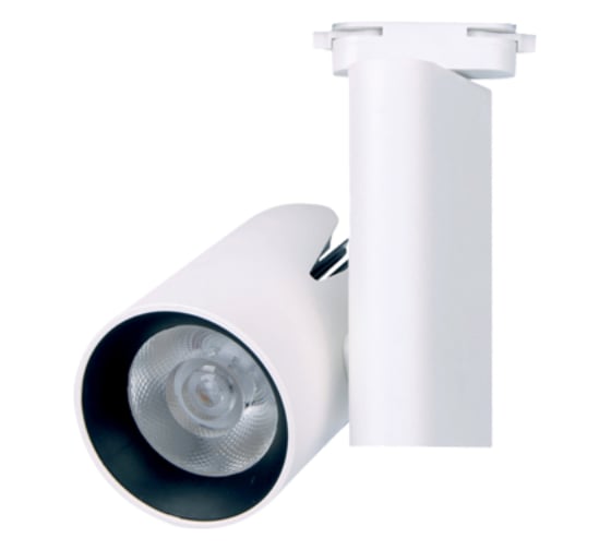 Трековый светильник FL-LED LUXSPOT-S 45W, WHITE 3000K, 4500Лм 45Вт, 220-240В, белый, 3-ф трек 609571