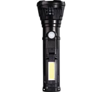 Фонарь Smartbuy LED+COB, Type C, ABS, встроенный аккумулятор SBF-836