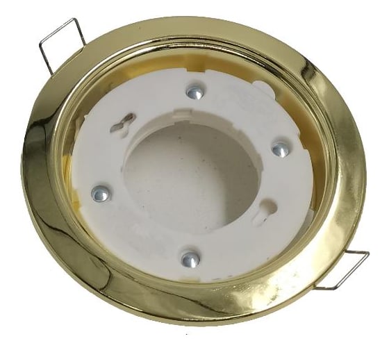 Светильник FL-LED FL- LUM Consta C GX53 Gold D= 105мм h=45мм d= 85мм встраиваемый круглый 612151 1