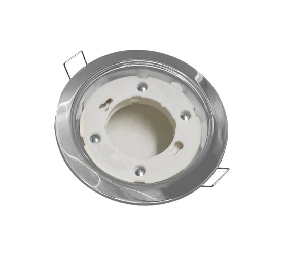 Светильник FL-LED FL- LUM Consta C GX53 Silver D= 105мм h=45мм d= 85мм встраиваемый круглый 612137 1