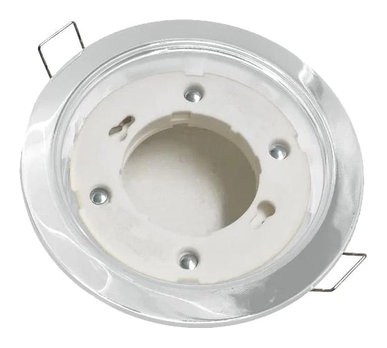 Светильник FL-LED FL- LUM Consta C GX53 White D= 105мм h=45мм d= 85мм встраиваемый круглый 612120 1
