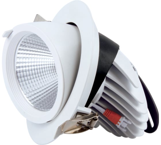 Светильник FL-LED DLC 20W 4500K D135xd115x100 20W 1800Lm встраиваемый поворотный круглый 605764