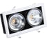 Светильник карданный светодиодный FL-LED Grille-111-2 60W 3000K 370x185x150мм 60Вт 4800Лм белый 606709 1
