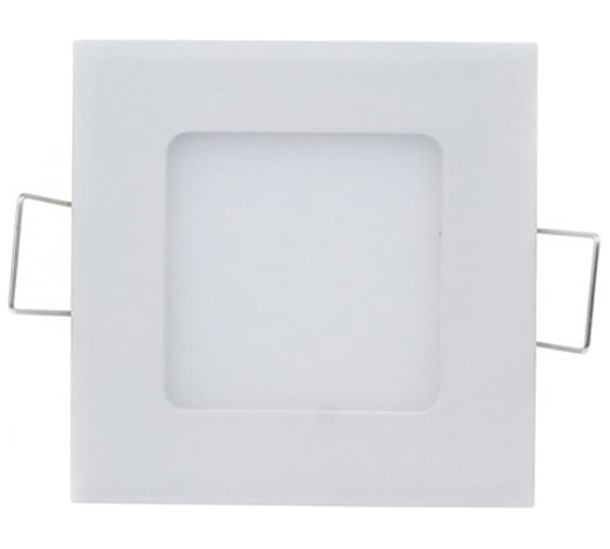 Светильник встраиваемый FL-LED PANEL-Q12 4000K L=170мм h=20мм W=155мм 12Вт 1080Лм квадрат 606570 1